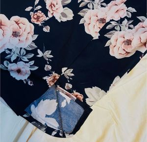 Chic Floral Off-Shoulder Dress