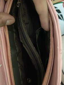 Chic Quilted Pink Shoulder Bag