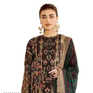 Pakistani Embroidered Kurta Suit