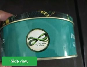 Set of  2 tin boxes