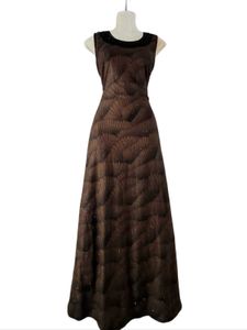 beautiful brown gown 😍