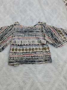Unique Boho Print Blouse