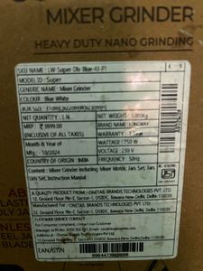 Longway Mixer Grinder