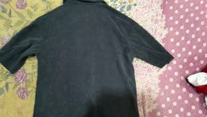 y2k Black Zip-Up tshirt