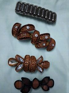 Set of 10 Hair Clips for Women