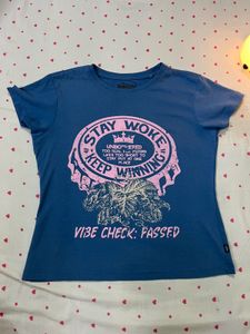 Blue Graphic T-Shirt