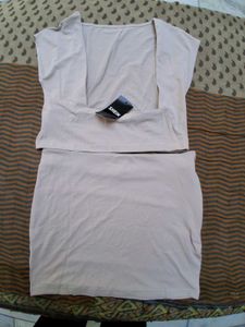 Branded skirt with top