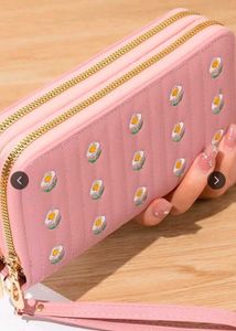 Cute Pink Floral Wallet