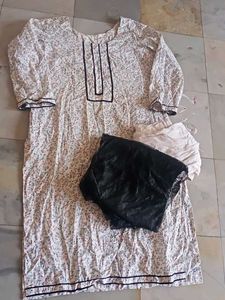 Floral Kurta Set with Dupatta