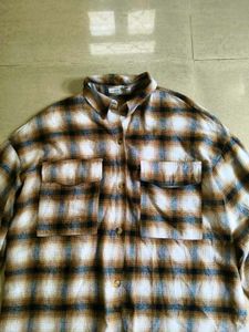Oversized Flannel Shirt