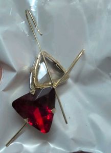 Unique Gemstone Ear Climber Earrings
