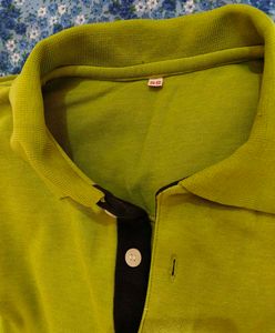 Men's Lime Green Polo T-Shirt