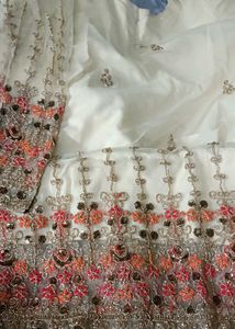 Embroidered sharara suit