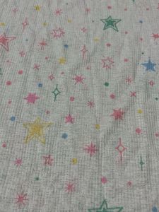 Cute Star Print Long Sleeve Top