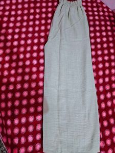 Wide Leg Linen Blend Pants