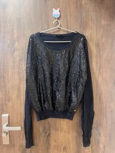 Sequin Embellished pullover Sweater