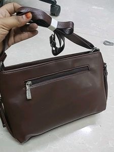 Cara Brown Crossbody Bag