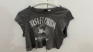 NASA Florida Graphic Crop Top | L size