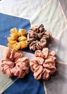 Set of 4 Scrunchies