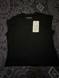 SHEIN Black T-Shirt
