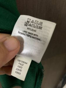 Macy’s Alfani Solid Green T-Shirt