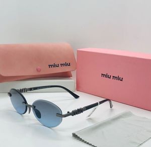 Miu-Miu Oval Sunglasses
