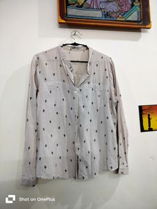 Women Formal Shirt With Chinese Color