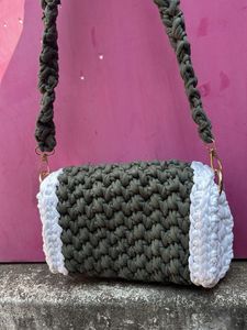 Handmade Crochet Crossbody Bag
