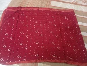 Red Ethnic duppta