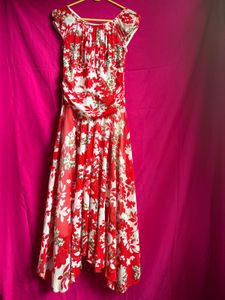Floral Print Maxi Dress