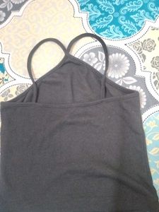 Classic Black Spaghetti Strap Tank Top