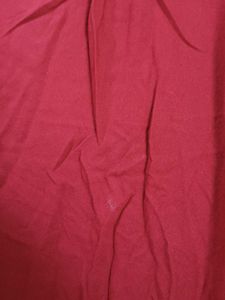 W Red palazzo Trousers