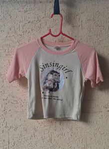 Cute Graphic Baby Tee