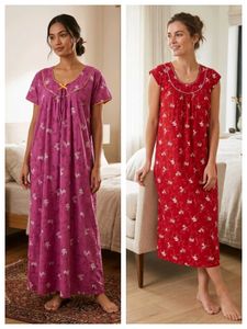 Pack of 2 reyon Nighties