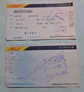 Vintage Cadbury Boarding Pass