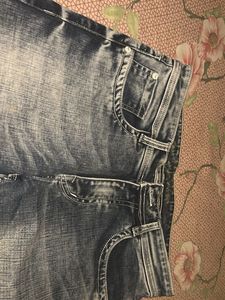 Stylish Dark Wash Denim Jeans