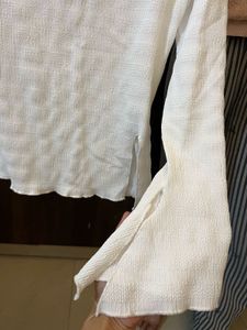 Off-Shoulder Textured Top