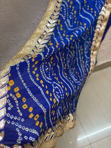 Pure Bandhani Stall cum dupatta