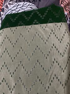 green saree