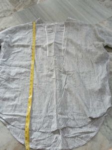 Striped Casual Tunic Top