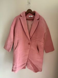 Chic Pink Oversized Blazer