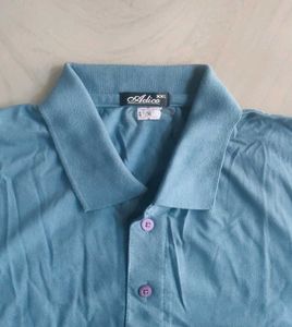 Men's Blue Polo Shirt