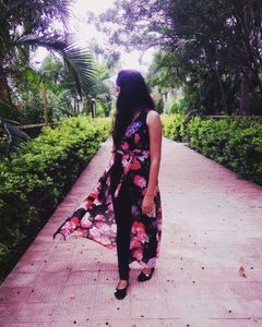 Floral Print Maxi Kurta with Leggings