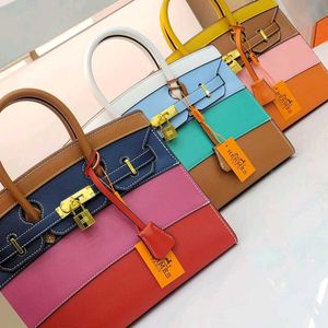Hermes Birkin 35 sunrise sellier rainbow limited e