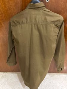 Gant Men's Brown Button-Down Shirt