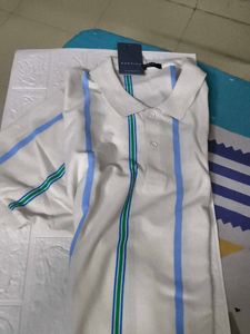 Men's Striped Polo Shirt