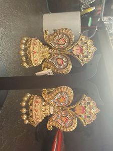 Kundan Look a like  Jhumka Earrings