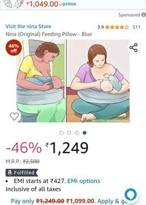 Nina Original Feeding Pillow