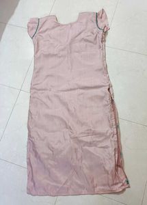 🆕️ Pastel Pink Embroidered Kurti
