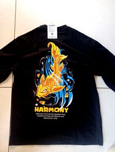 BEWAKOOF HD Back PRINT T-SHIRT UNUSED FRESH PIECE